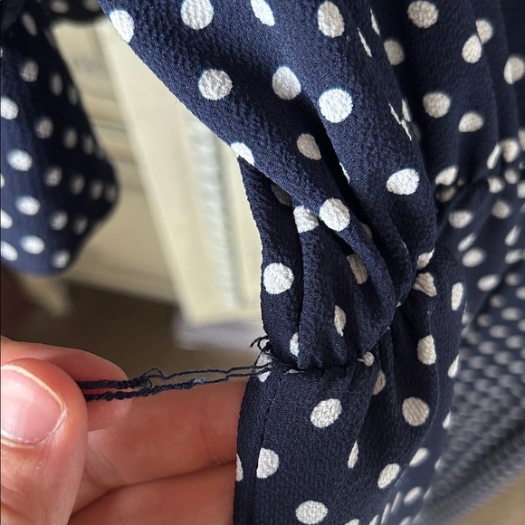 Orange Creek Navy Polka Dot Dress - Picture 10 of 10